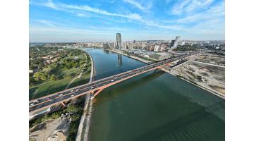 River, Park, Bridge