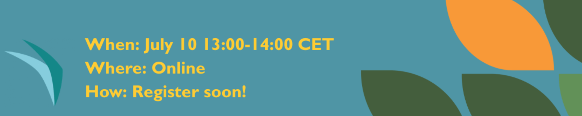 Save the date! Save the date for Capacity Building Webinar