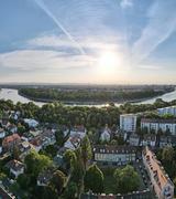 aerial view city